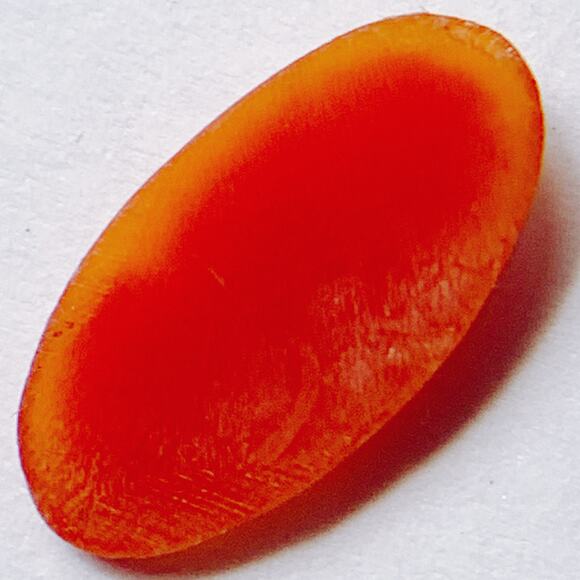 Vintage Mid Century Carved Shell Cameo Cabochon Loose Unset 1940s Jewelry - Picture 10 of 10